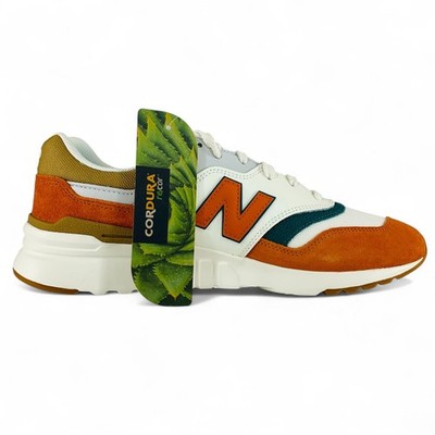 New Balance 997H Cordura White Orange Men's Shoes Sneakers
