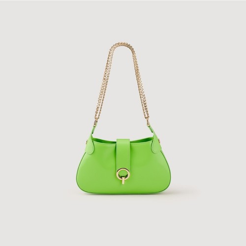 Sandro Sweet Janet Chain Bag - Lime - New with tags - $385 MSRP
