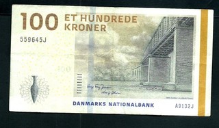 Denmark (P66) 100 Kroner 2013