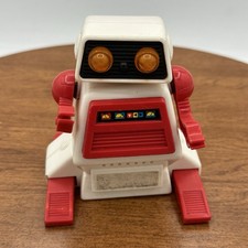 Playtime Robot Toy Gyrobot Geared 1986 Works Moves Forward Vintage
