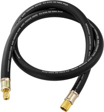 1/2" Vacuum Refrigerant Hose, High Flow HVAC Refrigerant Charging Hose 1/2 to 1/