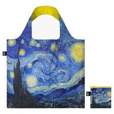 Loqi Vincent Van Gogh, The Starry Night | Recycled Tote Bag with storage case