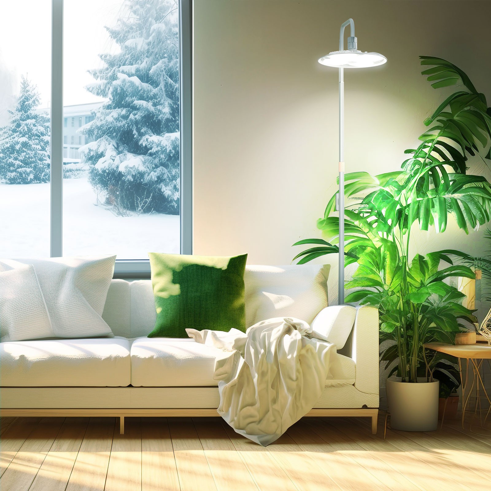 Grow Lights 100W 10200LM Full Spectrum Indoor Growing Tall Plant Remote Control