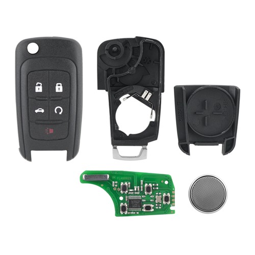 Reemplazo para Chevy 2010-16 Camaro Cruze Equinox Malibu Mando a Distancia Llavero 5b Par - Imagen 3 de 10