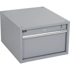 Global Industrial Stacking Workbench Drawer Gray 12"H