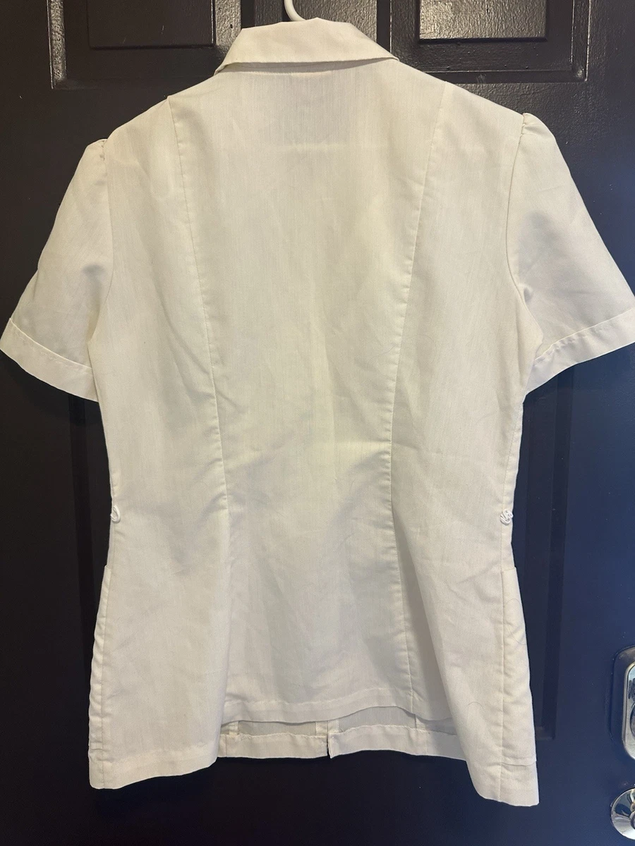 VINTAGE NURSE UNIFORM JACKET SIZE 16