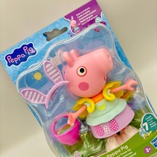 Peppa Pig 6" Springtime Dress Up Figure with 6 Fashion Accessories, Easter Toy