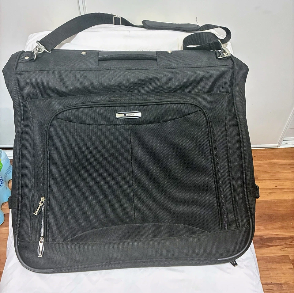 DELSEY Bolsa de Ropa Equipaje Negro Como Nueva Foto 3 de 4