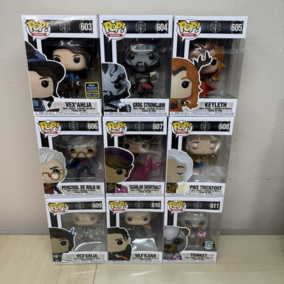 #ad #ad Funko Vox Machina Critical Role Complete Set Figures Unopened 9pc Set $450.00