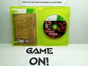 Gears of War 1 2 & 3 Trilogy (Xbox 360, 2011) 3 Game Bundle - Complete Tested