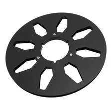.›Metal Takeup Reel 1/4 10.5 Inch Empty Tape Reel Aluminum Alloy Professional