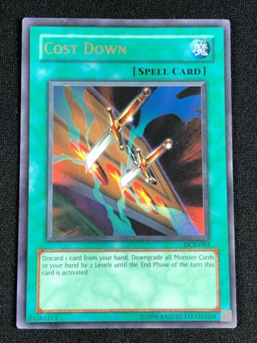 YUGIOH COST DOWN DCR-053 ULTRA PLAY/EDGE WEAR - Picture 1 of 1
