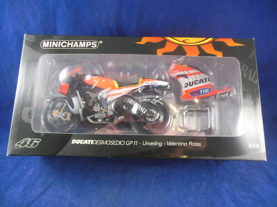 Minichamps Ducati Desmosedici Valentino Rossi Launch Version