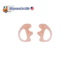 Medium Earmold Earbud Pair (Left & Right) for Two-Way Radio Audio Coil Tube Kits