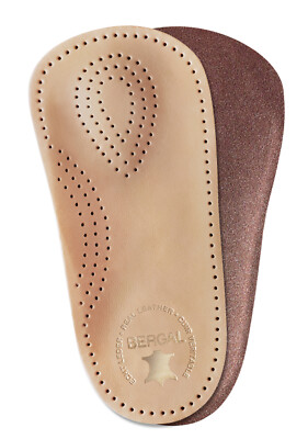 Bergal Ortho Plus das halbe Lederfußbett Größen 36-48 - 7152/7153