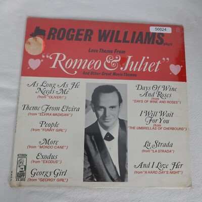 NEW Roger Williams Plays Love Theme From Romeo And Juliet And Other Great Themes