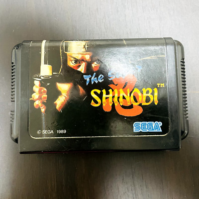 The Super Shinobi Sega Mega Drive 1989 Japanese Version Action Retro Games