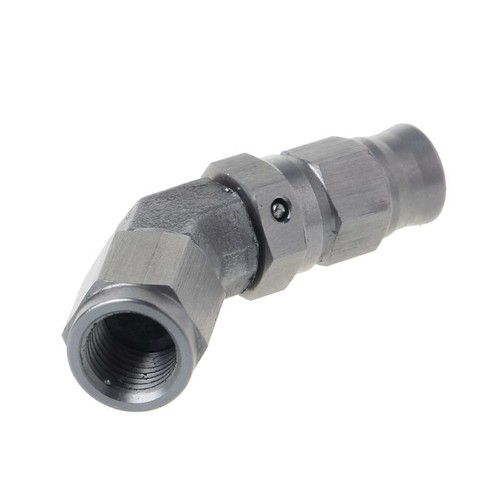Stainless Steel Turbo Brake Hose Fitting Adapter 45 Degree Ptfe AN-3 3AN Durable - Picture 3 of 8