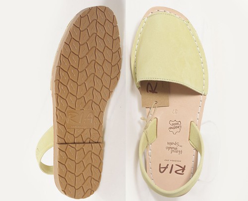 Ria Menorca Basic sandals avarcas nubuck manzana 20002 - Bild 6 von 7