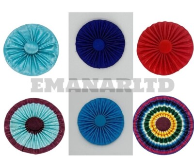 FREIMAURER REGALIEN VERSCHIEDENE ROSETTEN 3ER SET FÜR SCHÜRZEN UND SCHÄRPE *BRANDNEU*