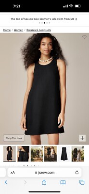 linen blend black dress Shop State Black Linen Blend SS Midi Dress