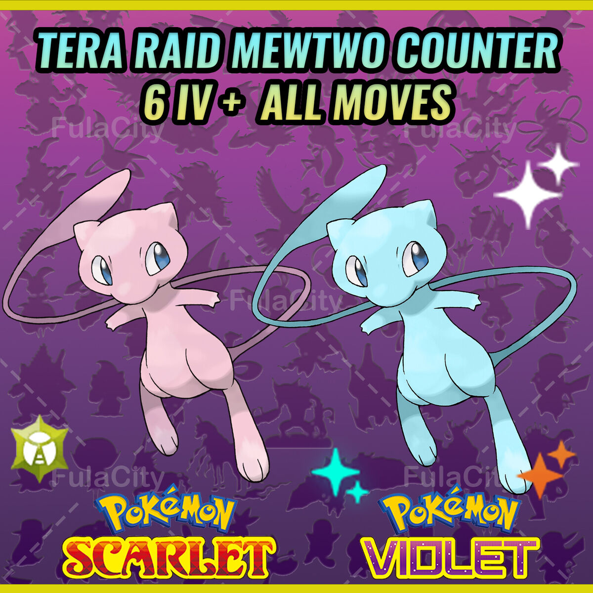 Pokémon Scarlet and Violet': How to Get Mew and Mewtwo and Tera Raid Details