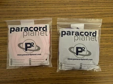Paracord Planet Set of 2 - 25ft Ea, 750 Military Spec Type IV PRPL & PAR RSPink