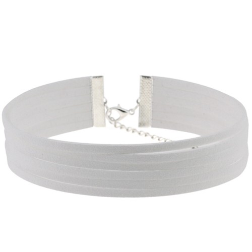 Gothic Choker Necklace Vintage Layer Hippy Velvet Retro Suede Boho Leather US - Picture 13 of 19