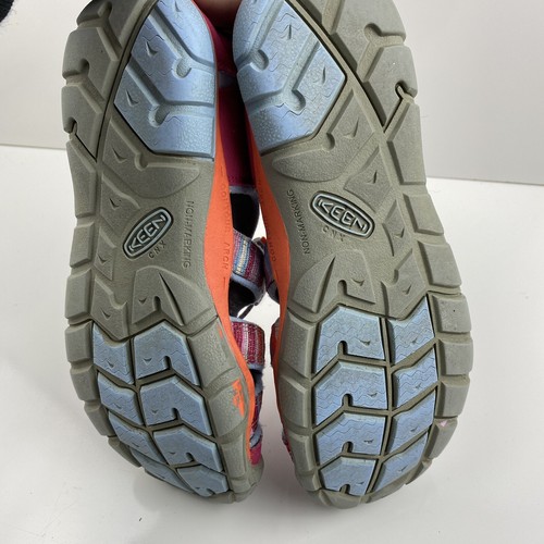 Keen Newport Wassersport Sandalen pink orange grau Damen/Jugend Größe 5 gestreift - Bild 9 von 10