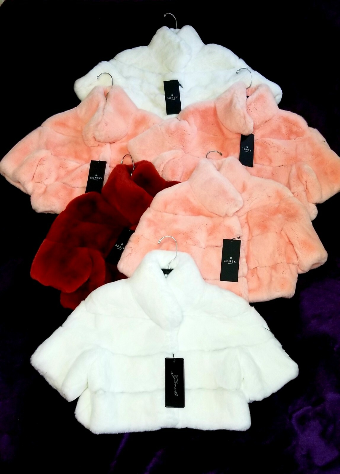Rex Rabbit Bolero 👑Gorski Rex Bolero Rabbit Fur Jacket. EXCLUSIVE Lord & Taylor! SOFT ...