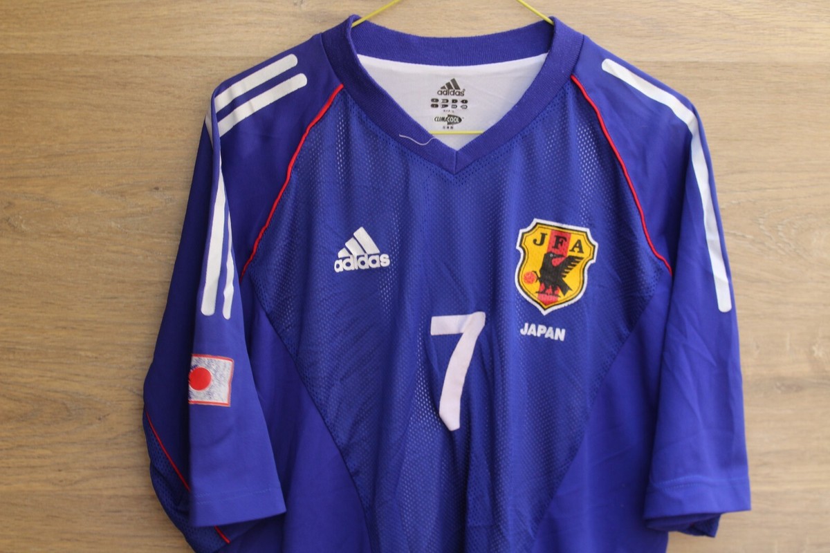 JAPAN 2002/2003/2004 HOME FOOTBALL SHIRT JERSEY ADIDAS #7