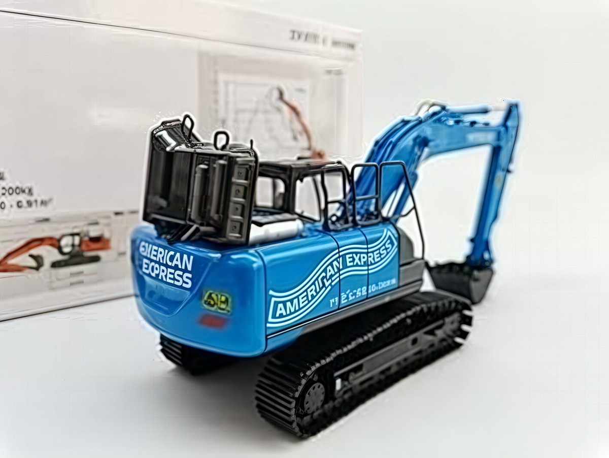 1/50 Hitachi ZAXIS 200-6 Hydraulic Excavator Blue Diecast
