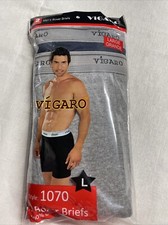 Cigar Boxer Briefs Men's Large - 2 Pieces