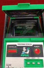 Nintendo Game & Watch Popeye Panorama Screen Model PG-92 1983 Junk From Japan