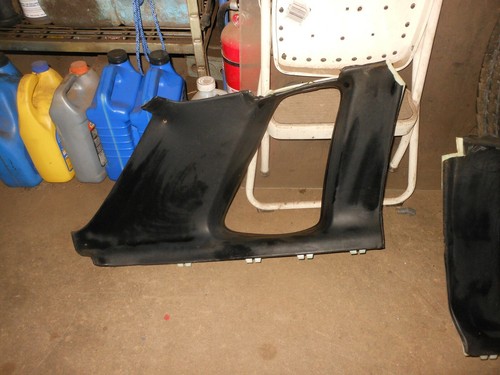 73 - 77 CHEVELLE CUTLASS MONTE CARLO GRAND PRIX BLACK LH & RH UPPER SAIL PANELS - Bild 3 von 3