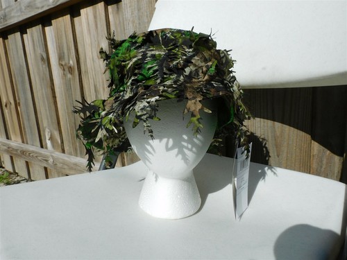 Mothwing 3D Leafy Camo Boonie Bucket Hat Airsoft Sniper Woodsball Milsim - Picture 2 of 7