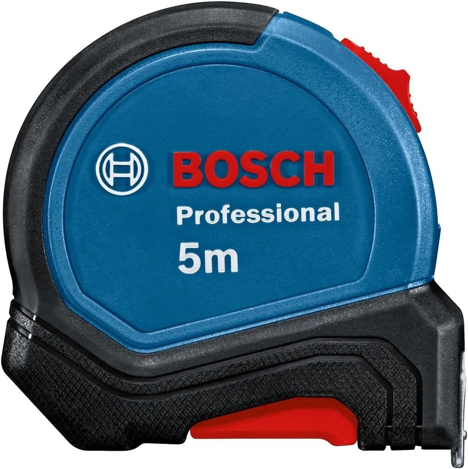 Bosch Professional Maßband 5 m (Einhandbedienung, Gürtelklemme, Magnethaken, 2 - Bild 3 von 4
