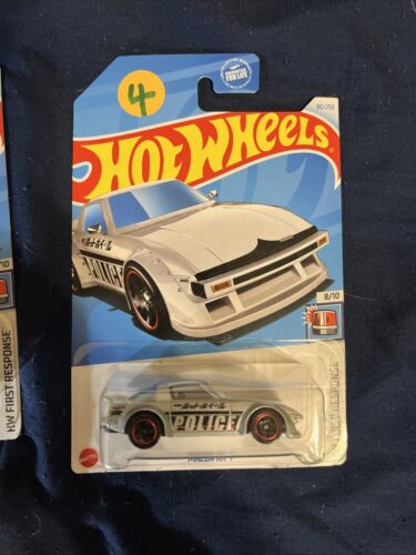 Lot Of 9 - 2024 Hot Wheels Mazda RX-7 Hw First Response Mixed Colors - Picture 3 of 5