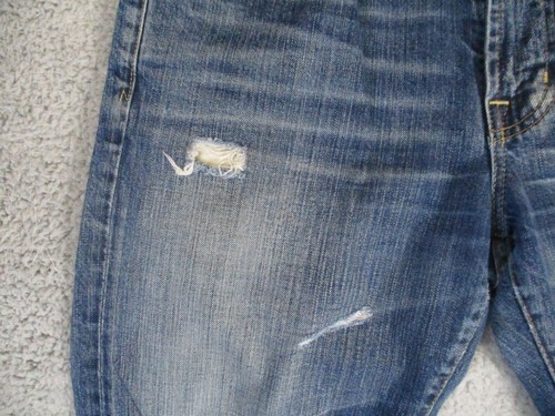 Jeans Adriano Goldschmied uomo 32x32 Protege gamba dritta USA AG-ed 49 sbiadito - Foto 3 di 16