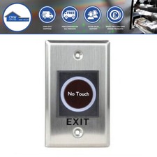 Exit Button Touchless Infrared Exit Button PTE RTE Exit Button Stainless Steel
