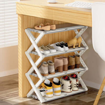New Foldable Tall Shoe Rack Shoe Storage Standing Cabinet Footwear  Organizer UK UK