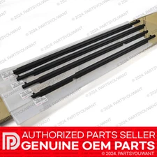 GENUINE Toyota 10-24 4Runner OEM Door Window Belt Molding Weatherstrip FULL SET