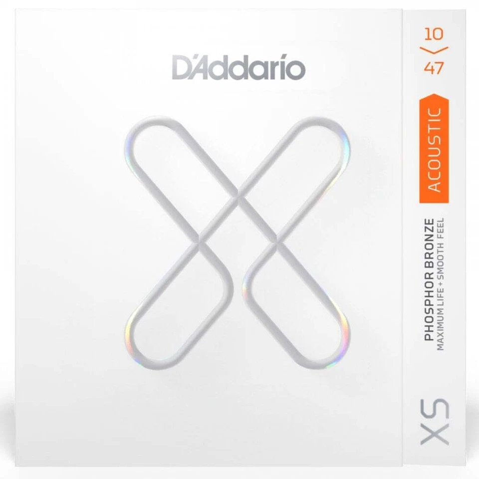 D'Addario XS Coated Phosphor Bronze Acoustic Guitar Strings