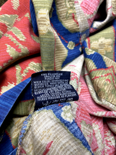 Vintage RALPH LAUREN - King 2 Piece Pillow Cases Set (Made in USA) 100% Cotton - Picture 5 of 6