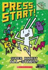Super Rabbit All-Stars!: A Branches Book (Press Start! #8) - VERY GOOD