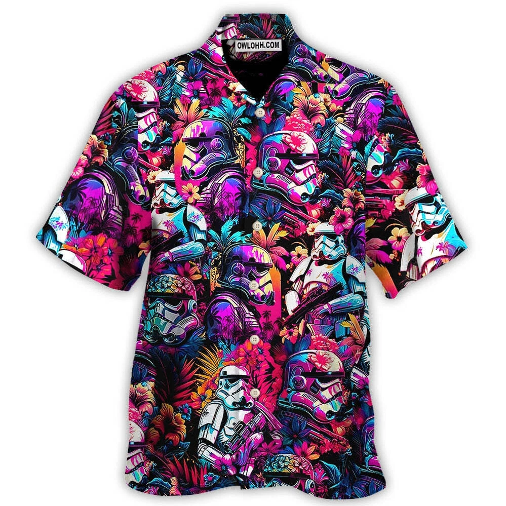 Starwars Synthwave Cool 3D HAWAII SHIRT, Halloween Gift