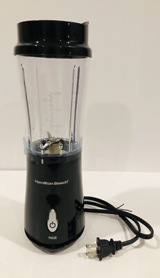Hamilton Beach Single Serve Blender with Travel Lid - Black (51101B)
