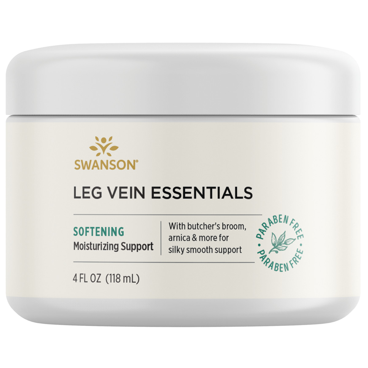 Swanson Leg Vein Essentials Cream 4 жидких унции крем 3290₽