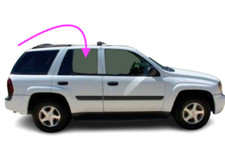 Fit 2002-2009 Chevy/GMC/Buick/Oldsmobile/Isuzu/Saab Rear Right Door Window Glass