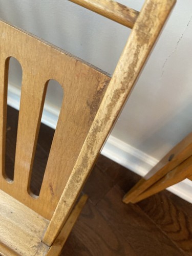 Nasco Yugoslavia Set Of Midcentury Modern Wooden Slats Folding Magazine Racks - Picture 12 of 12